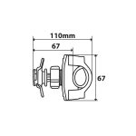 LAMPA NOSAČ ZA VOLAN OPTI-HANDLE 16-32MM 90452 - Image 6