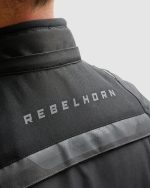 REBELHORN JAKNA TEKSTILNA CUBBY V CRNA/ANTRACIT/CRVENA - Image 16