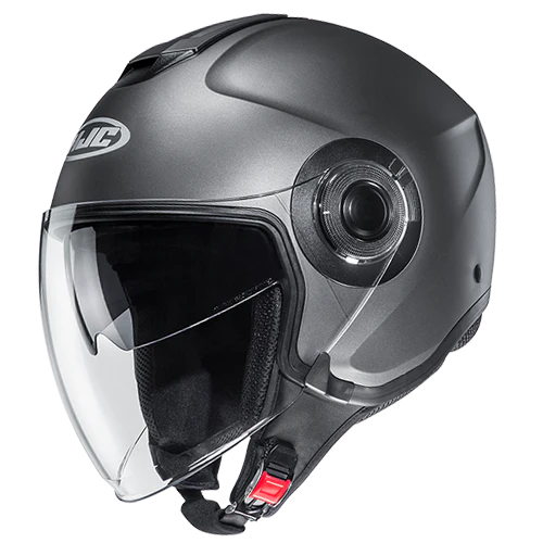 171295 HJC KACIGA I40N SEMI FLAT TITANIUM - Image 1